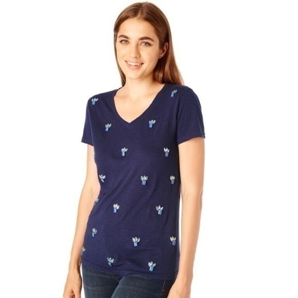 NWT Bass Bejewled Tee
